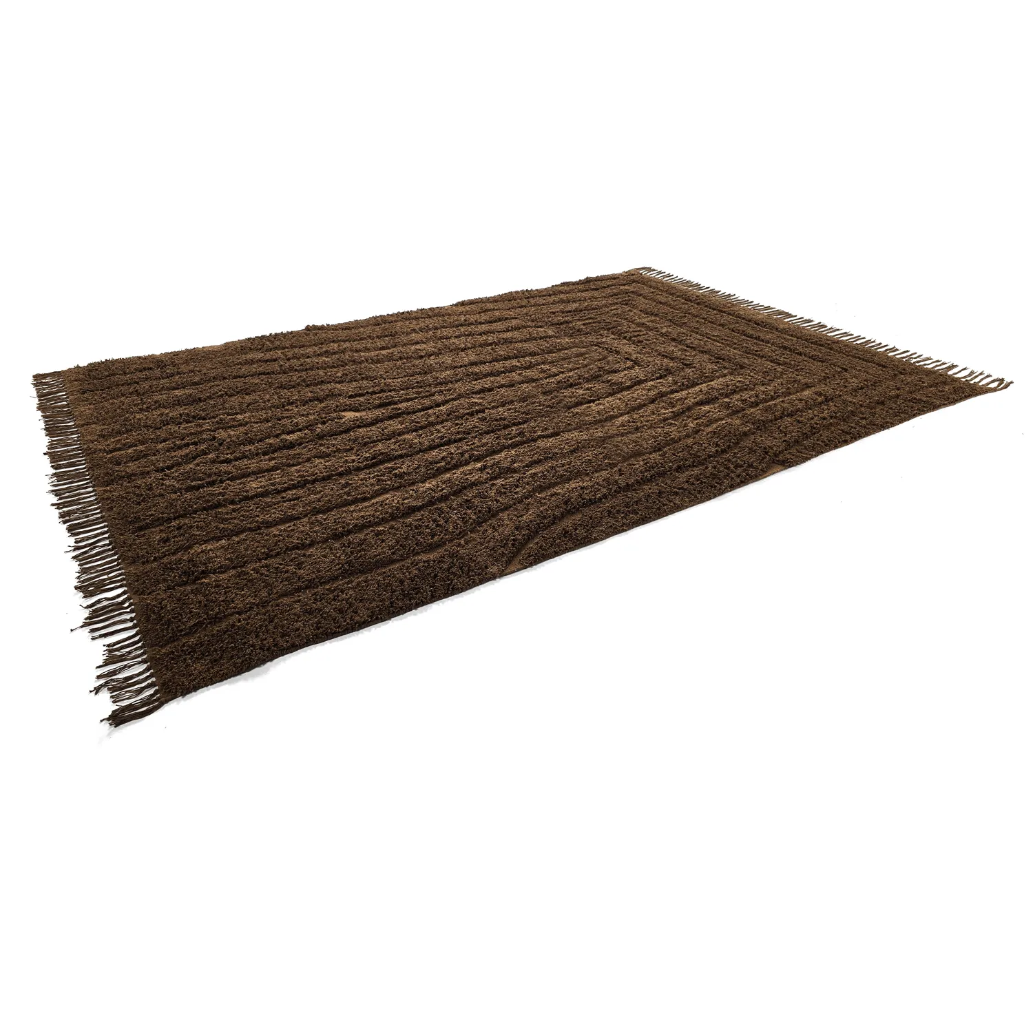 Tapetes felpudos - Farley Natural Cotton Shaggy (rjava)