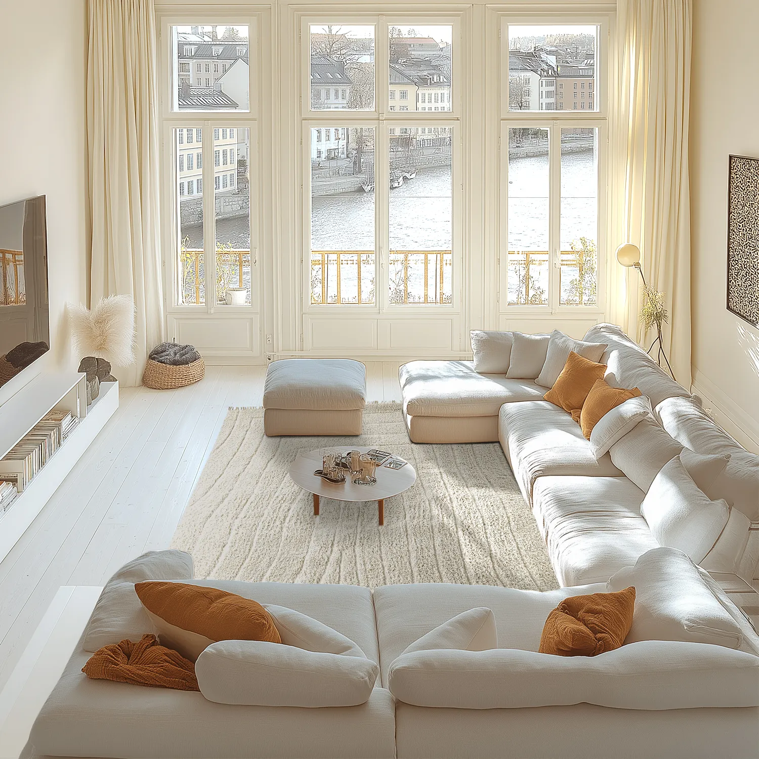 Tapetes felpudos - Farley Natural Cotton Shaggy (umazano bela)