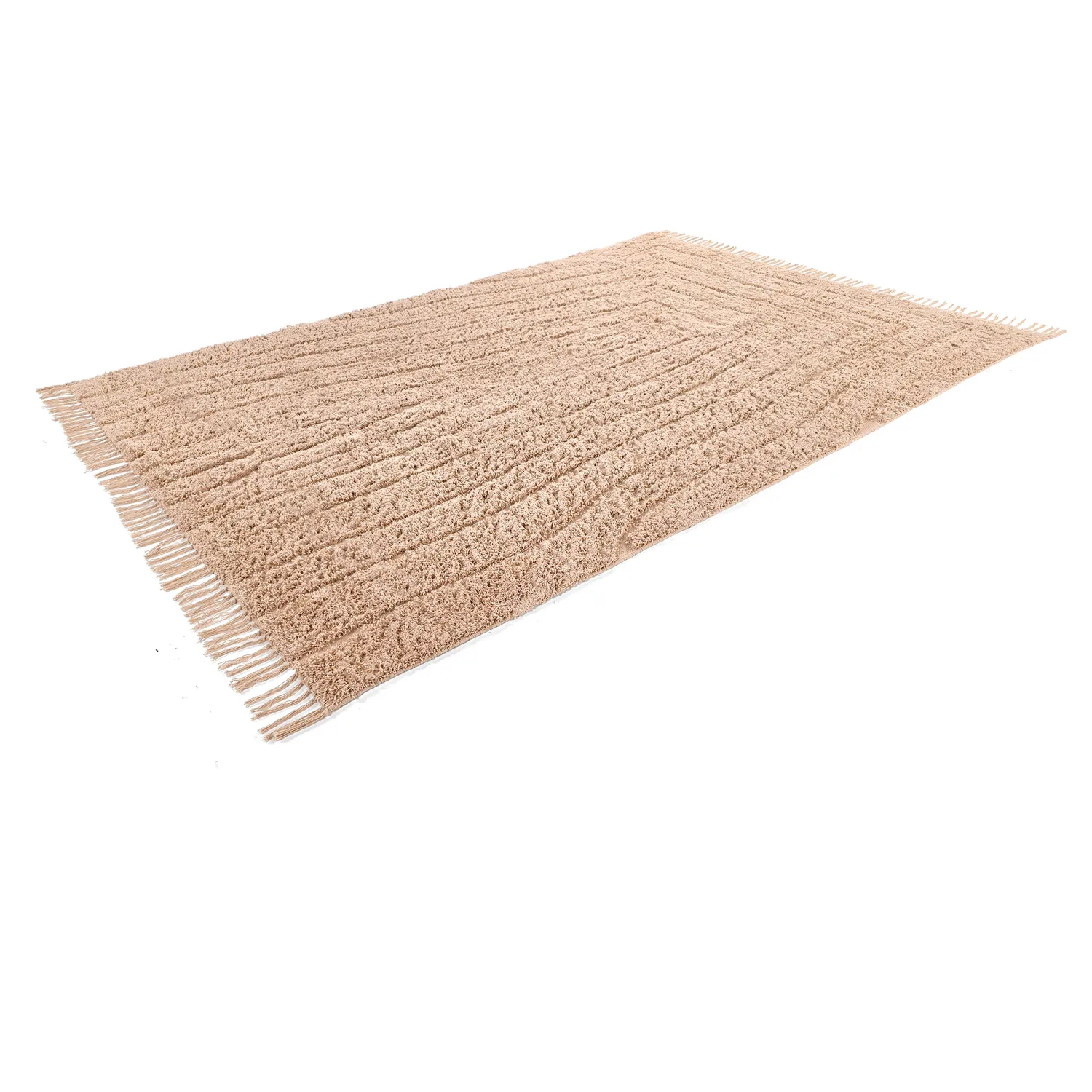 Tapetes felpudos - Farley Natural Cotton Shaggy (roza)