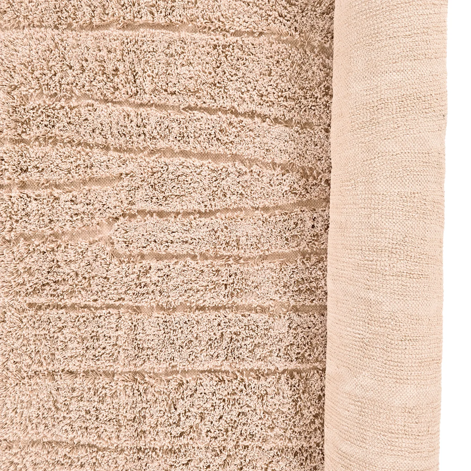 Tapetes felpudos - Farley Natural Cotton Shaggy (roza)