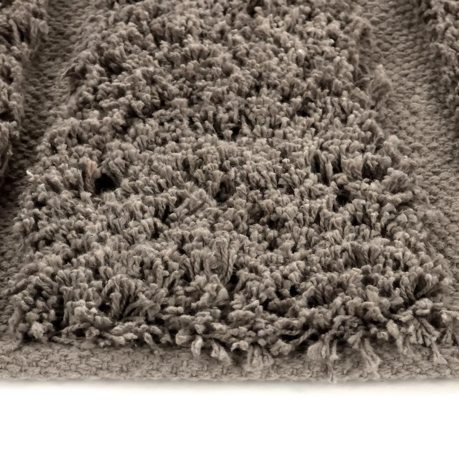 Tapete redondo - Farley Natural Cotton Shaggy (taupe)