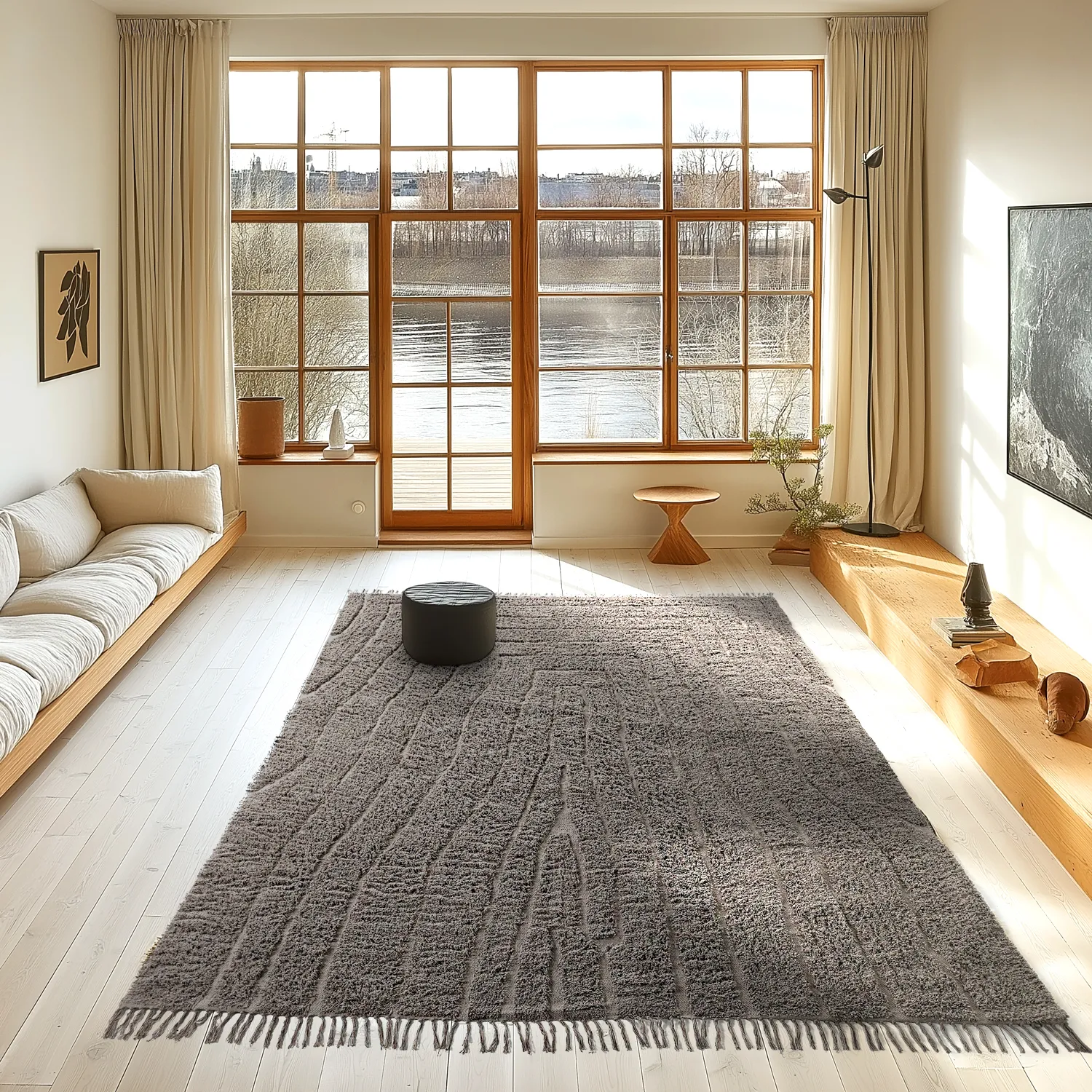 Tapetes felpudos - Farley Natural Cotton Shaggy (taupe)