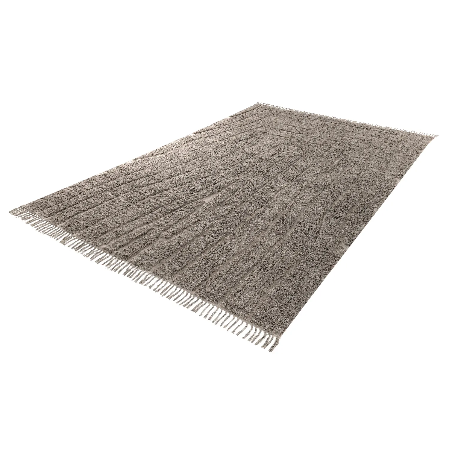 Tapetes felpudos - Farley Natural Cotton Shaggy (taupe)