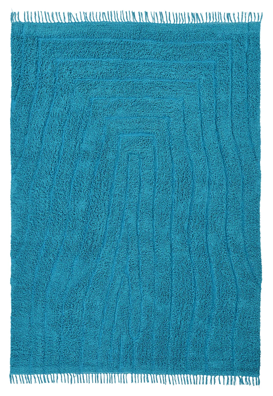 Tapetes felpudos - Farley Natural Cotton Shaggy (turkizna)