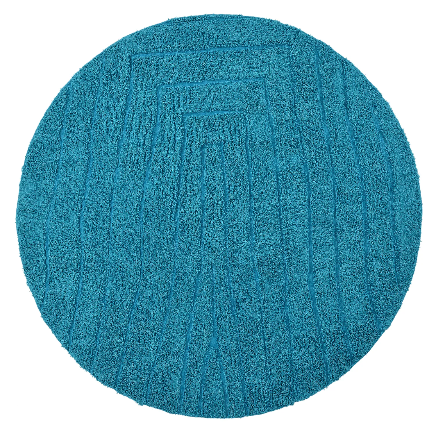 Tapete redondo - Farley Natural Cotton Shaggy (turkizna)