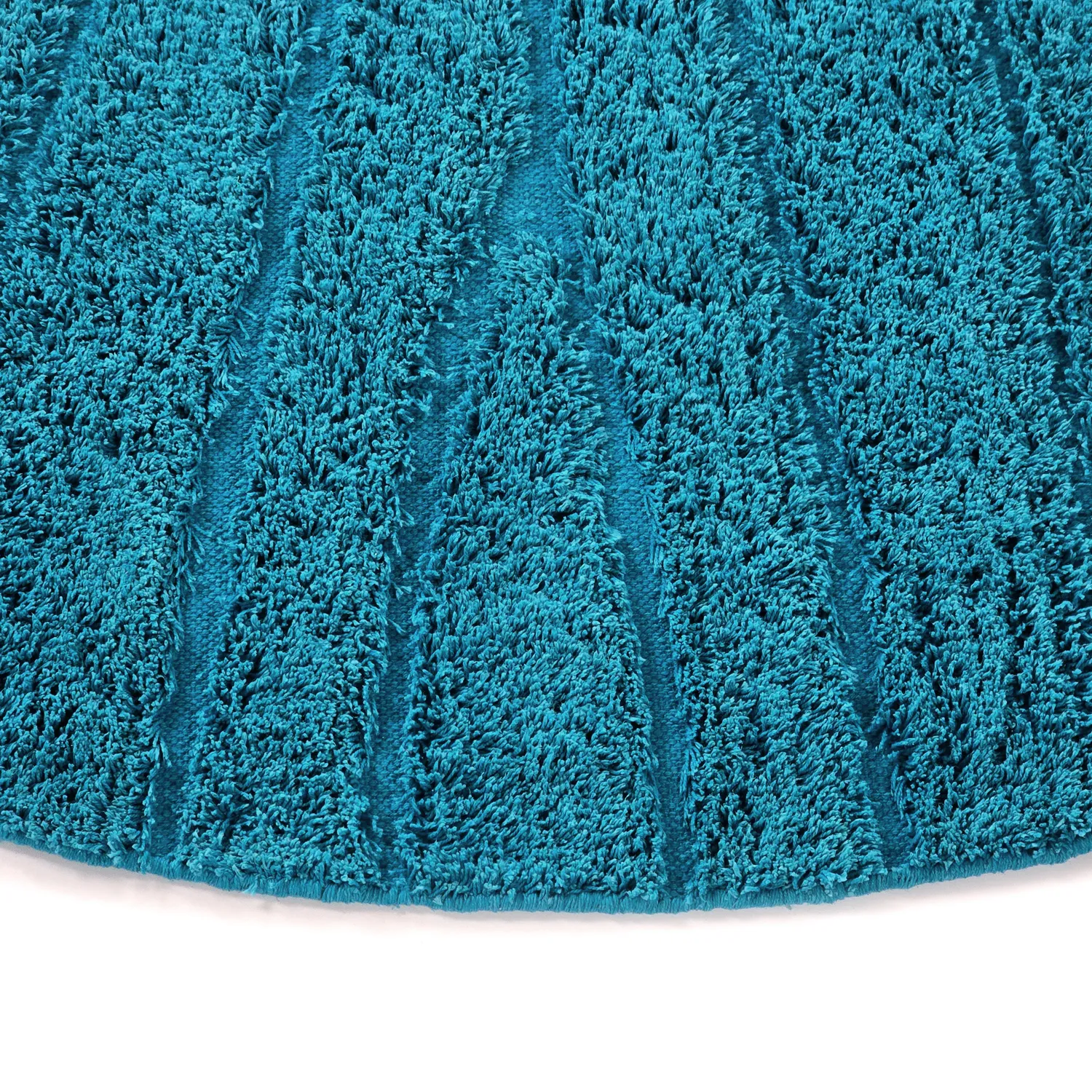 Tapete redondo - Farley Natural Cotton Shaggy (turkizna)