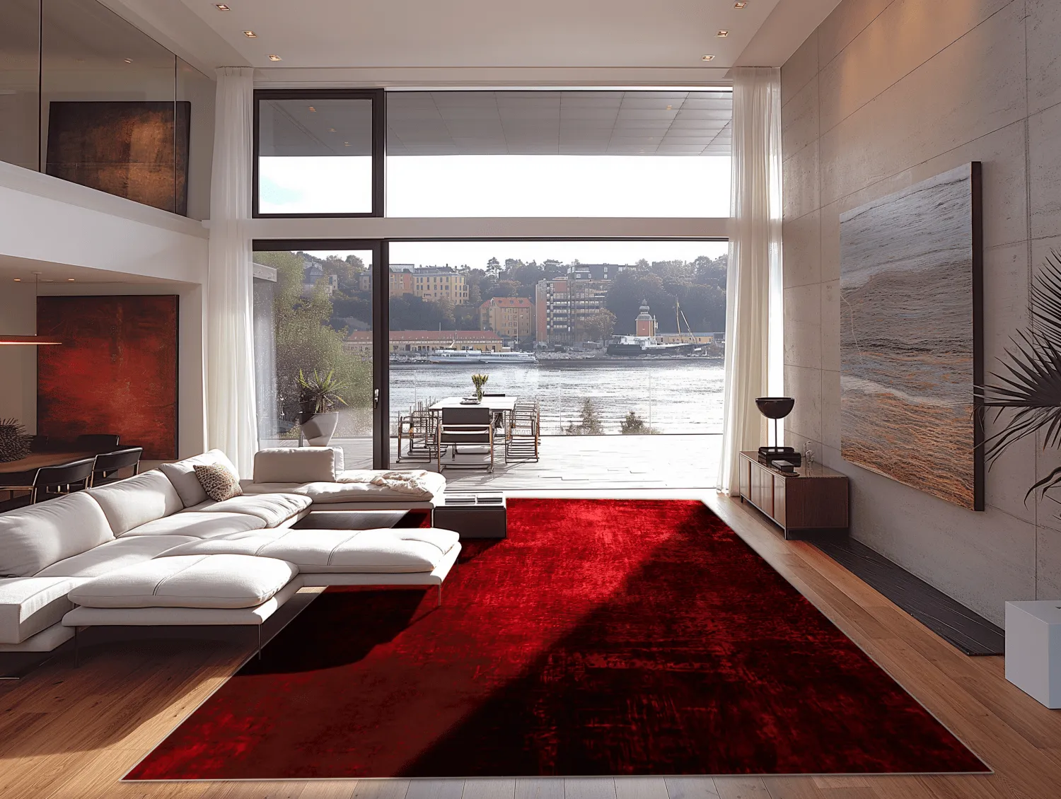 Tapete Wilton - Frome (vermelho)