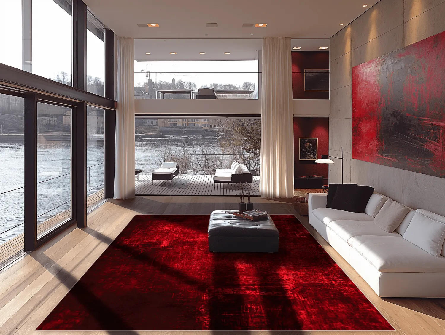 Tapete Wilton - Frome (vermelho)