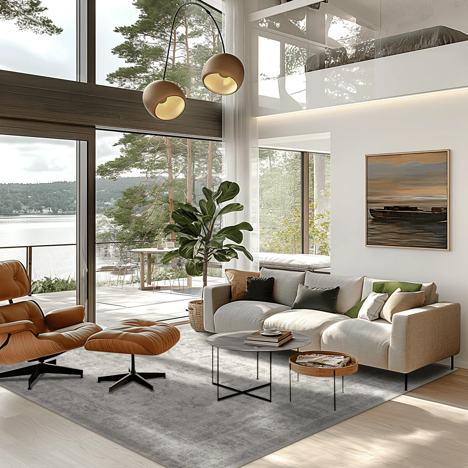 Tapete redondo - Gombalia (cinza)