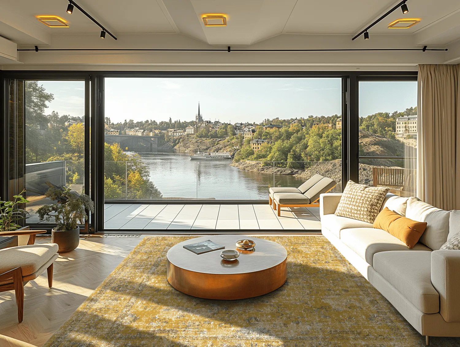 Tapete Wilton - Gombalia (amarelo)