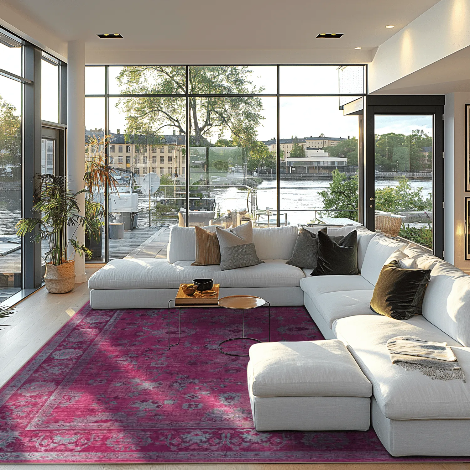 Tapete Wilton - Gombalia (roxo)