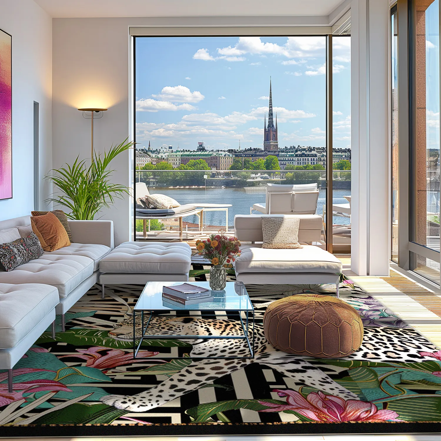 Tapete Wilton - Panthera (multicolorido)