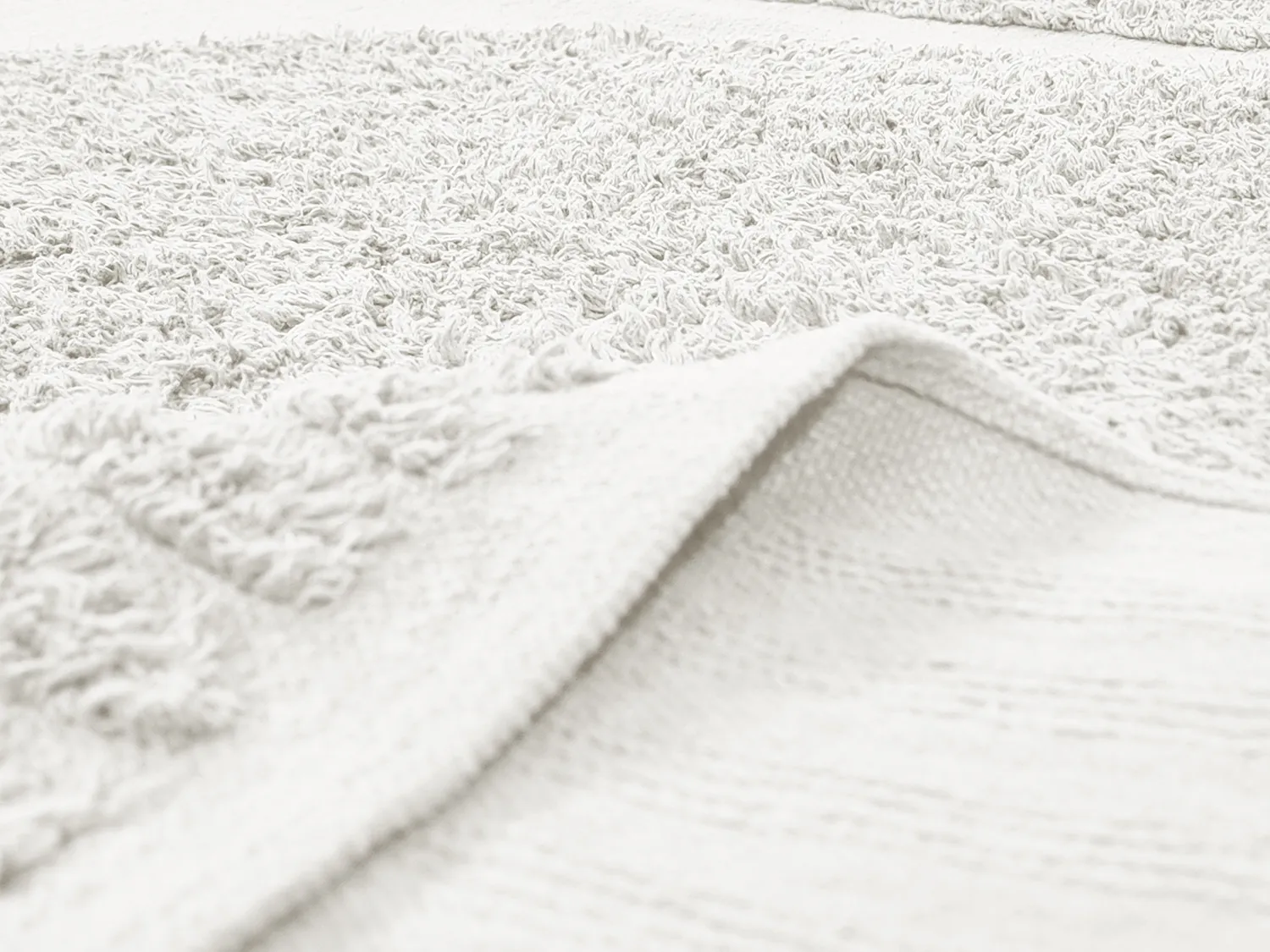 Tapete redondo - Jovie Natural Cotton Shaggy (offwhite)