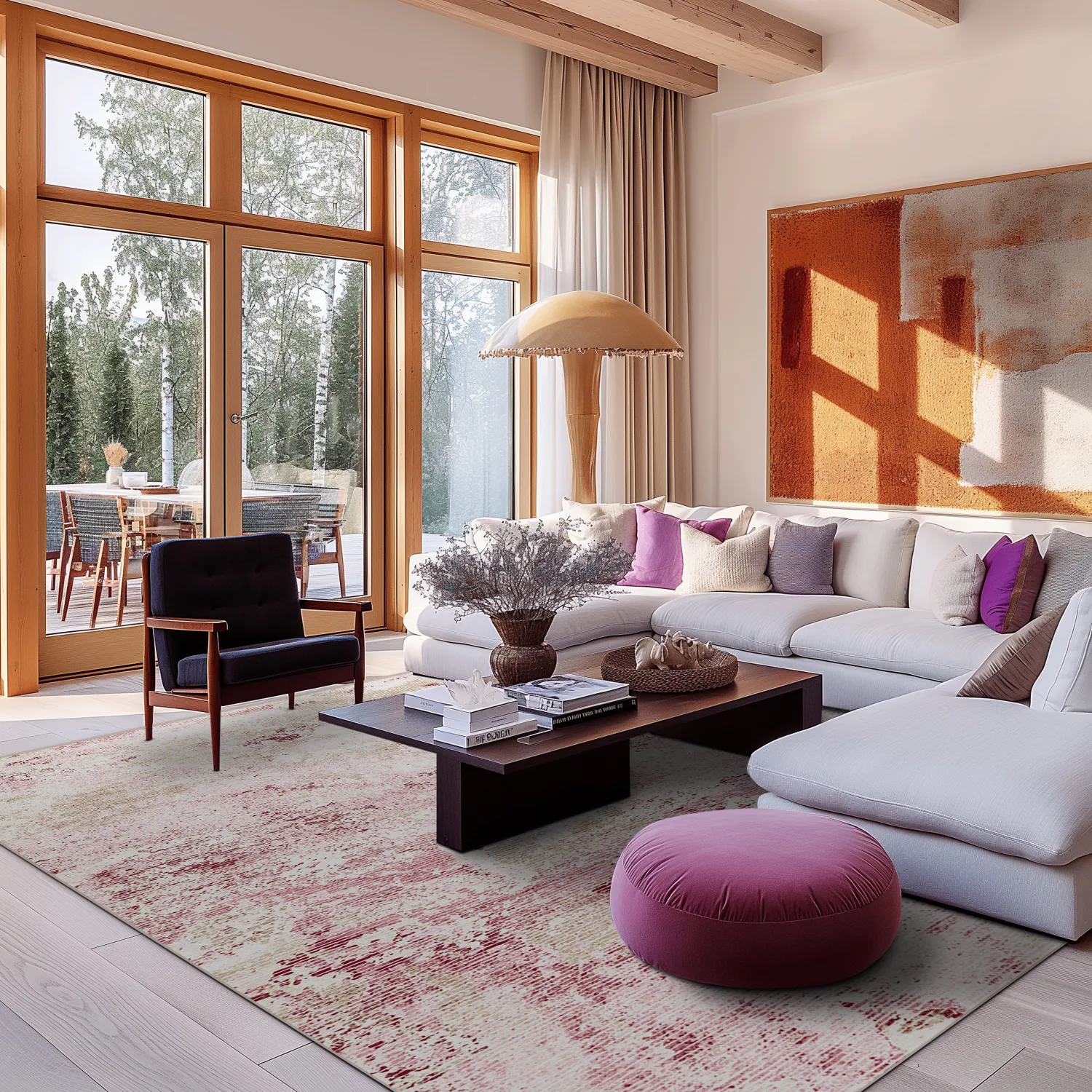 Tapete Wilton - Jufrah (rosa)