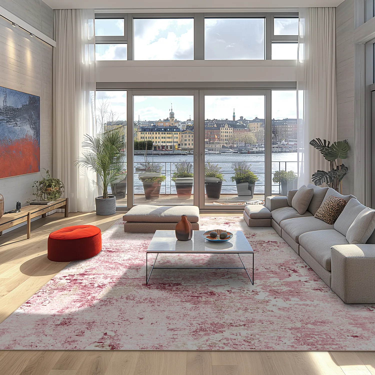 Tapete Wilton - Jufrah (rosa)