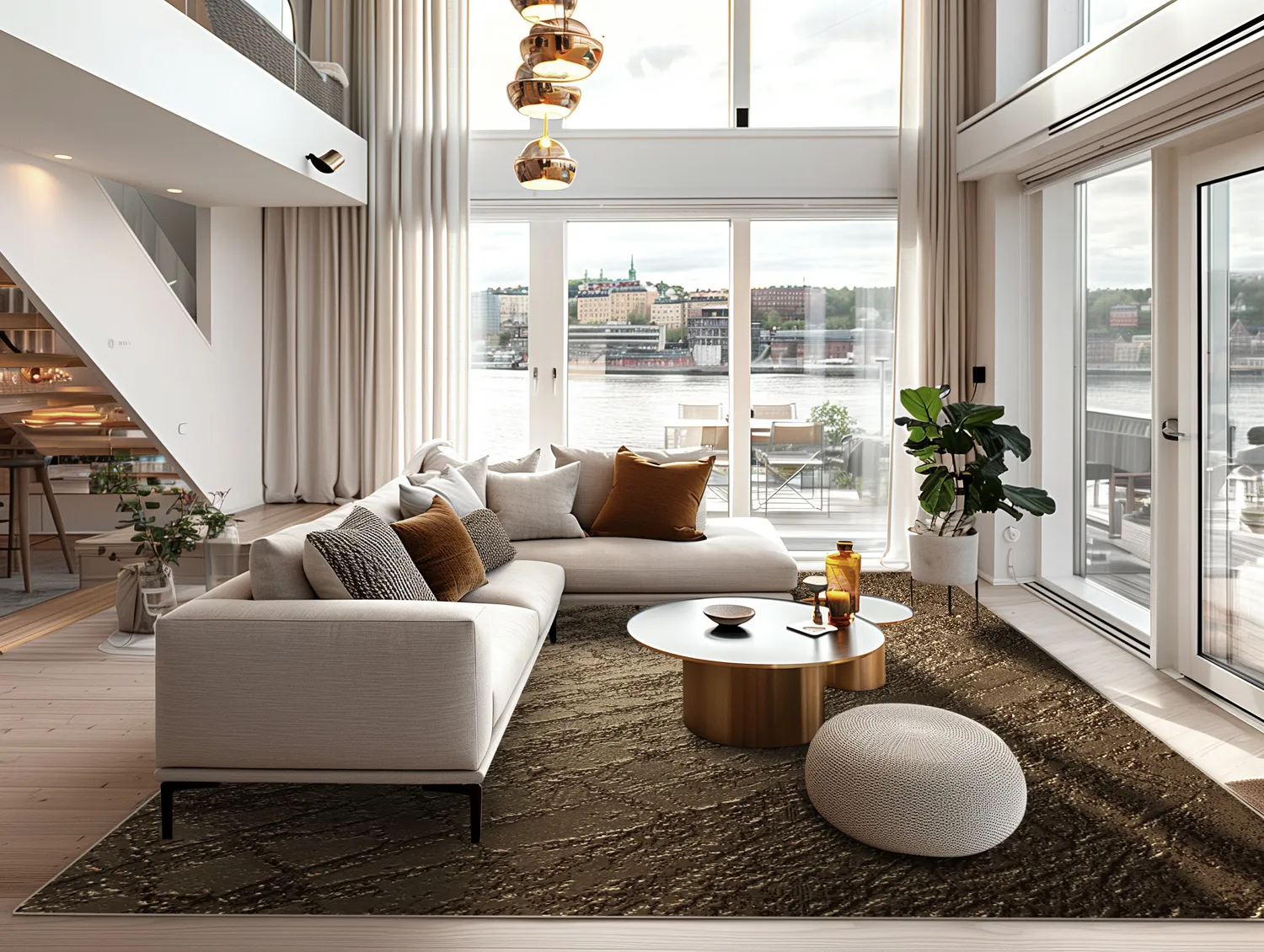 Tapete Wilton - Junes (dourado)