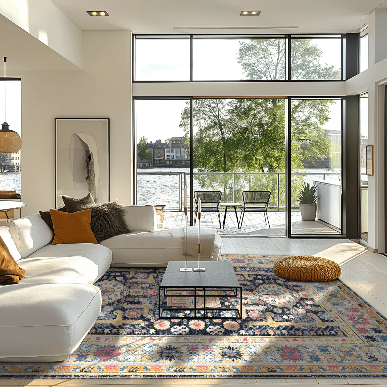 Tapete Wilton - Kayaköy (multicolorido)