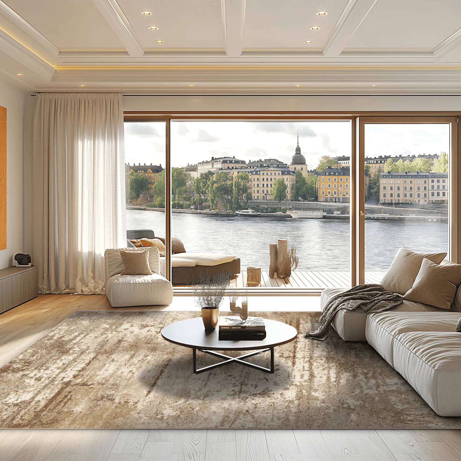 Tapete Wilton - Kebira (bege)