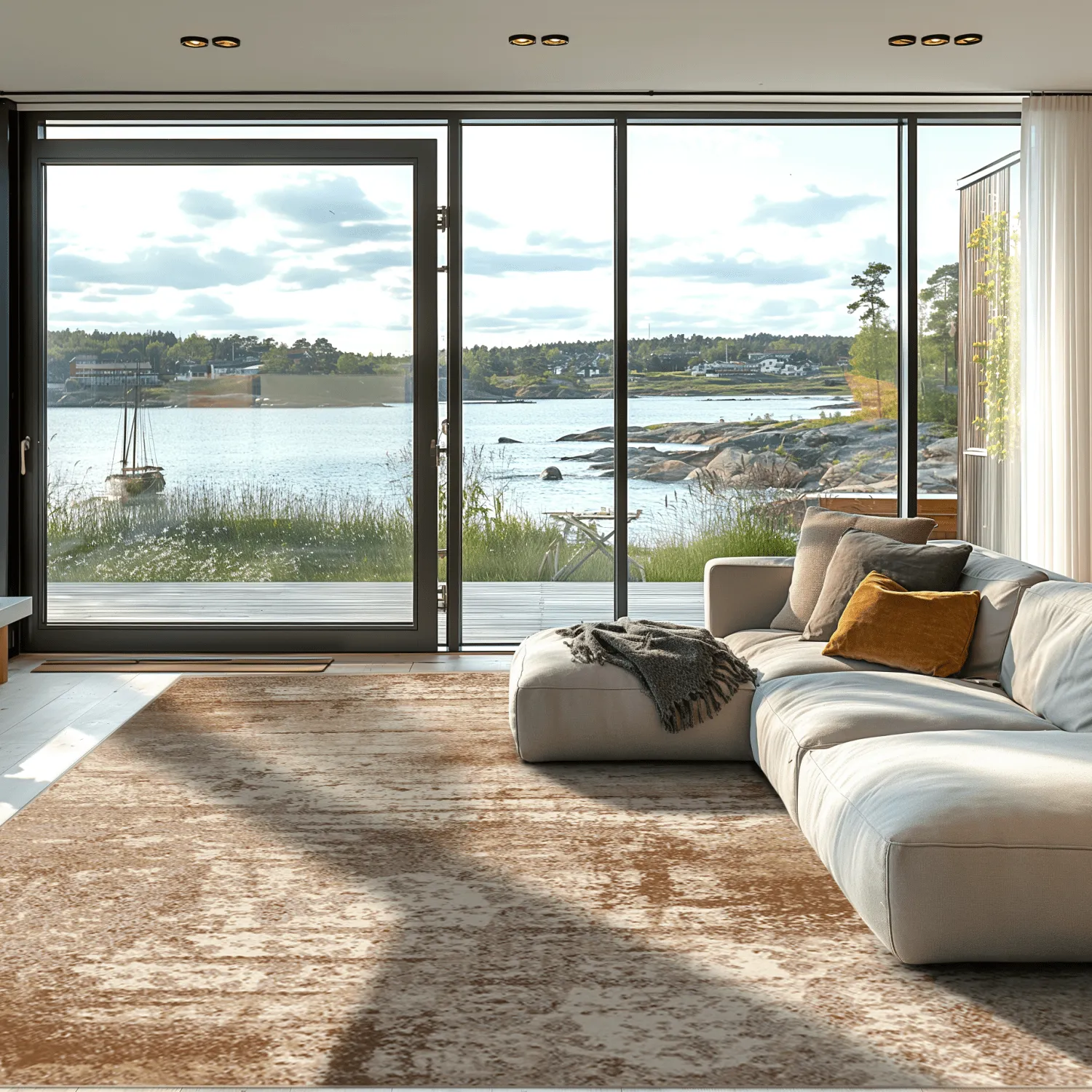 Tapete Wilton - Kebira (bege)