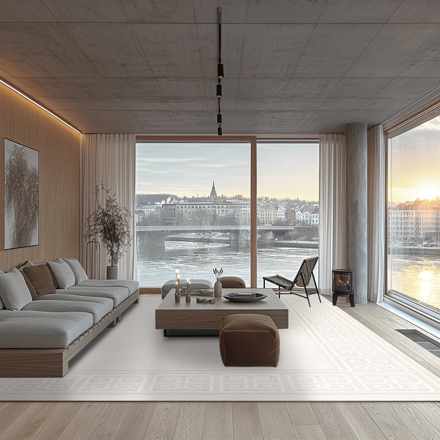 Tapete Wilton - Kuba (bege)