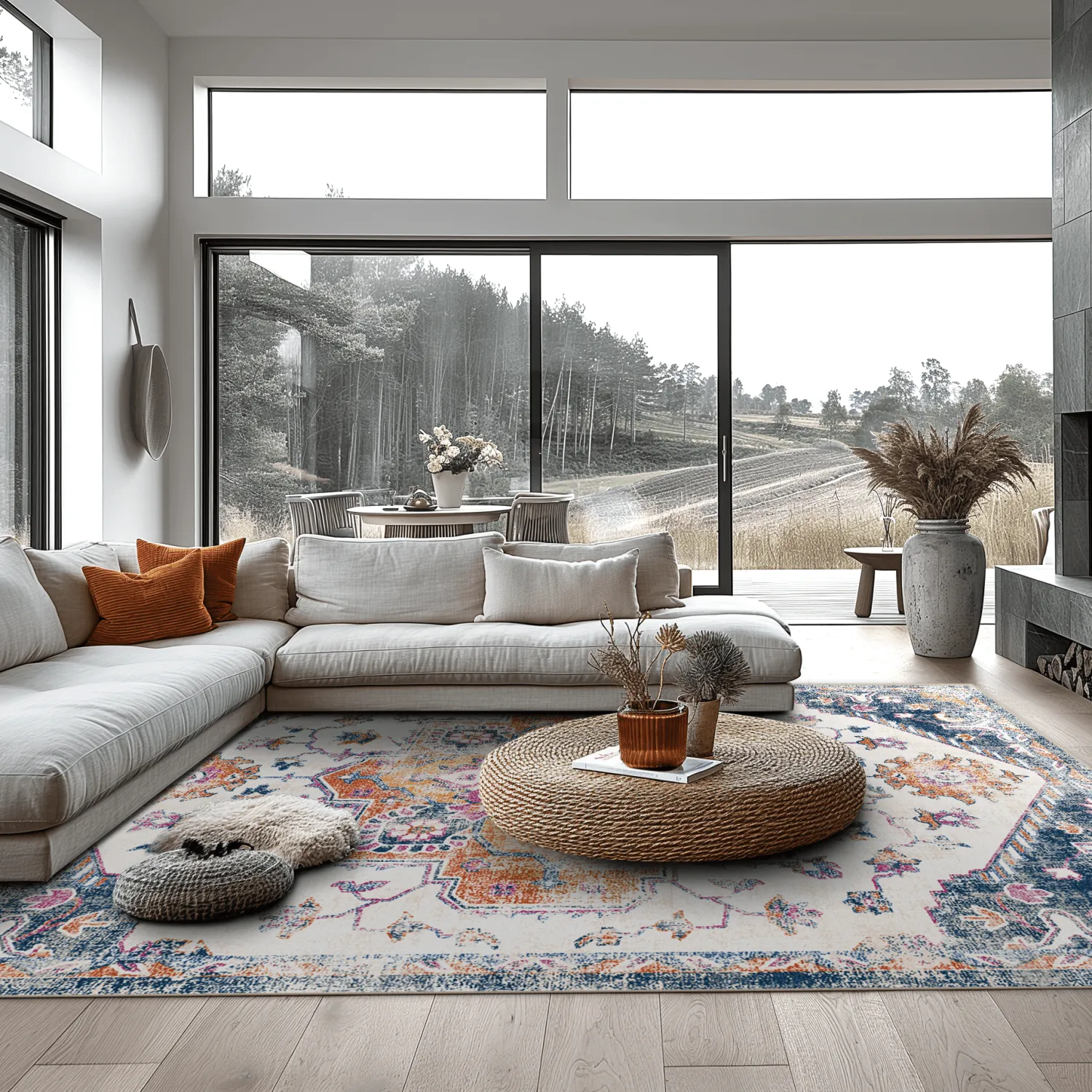 Tapete Wilton - Lamta (multicolorido)