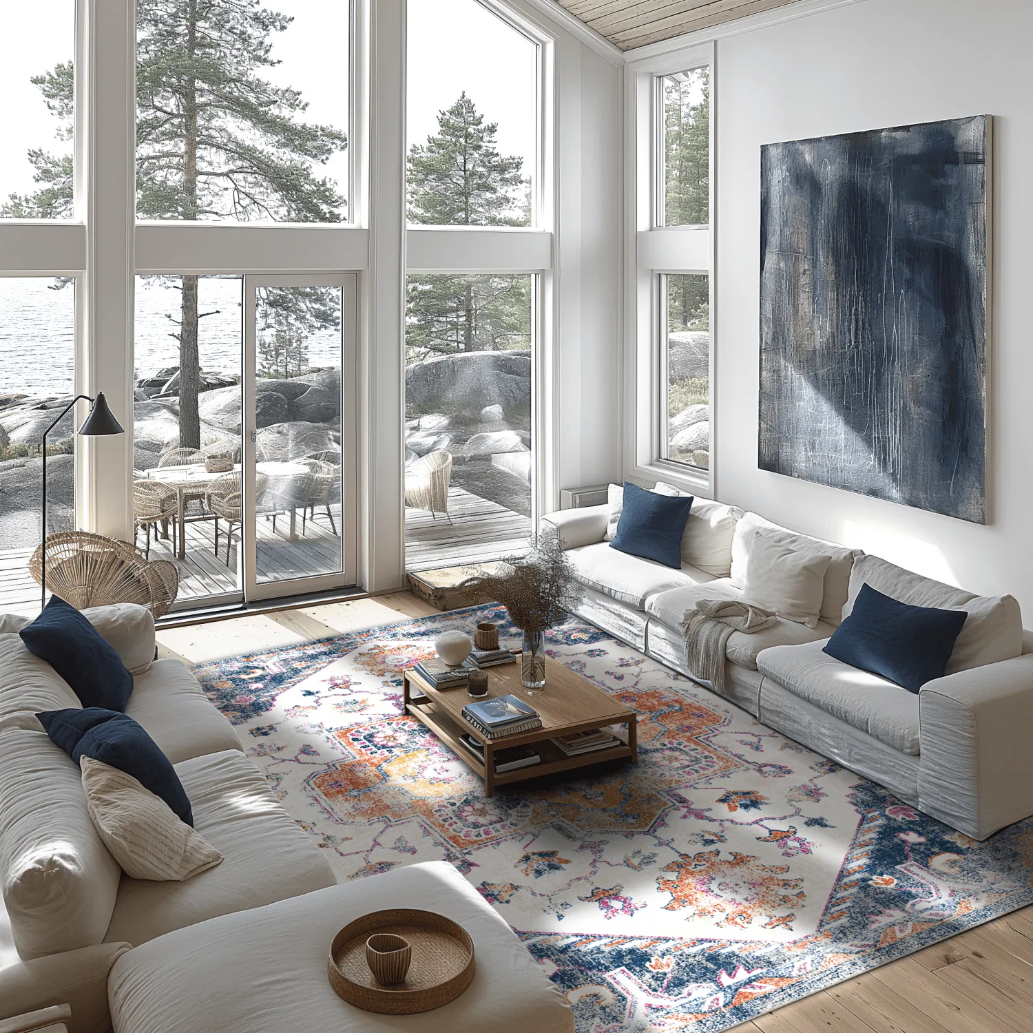 Tapete Wilton - Lamta (multicolorido)