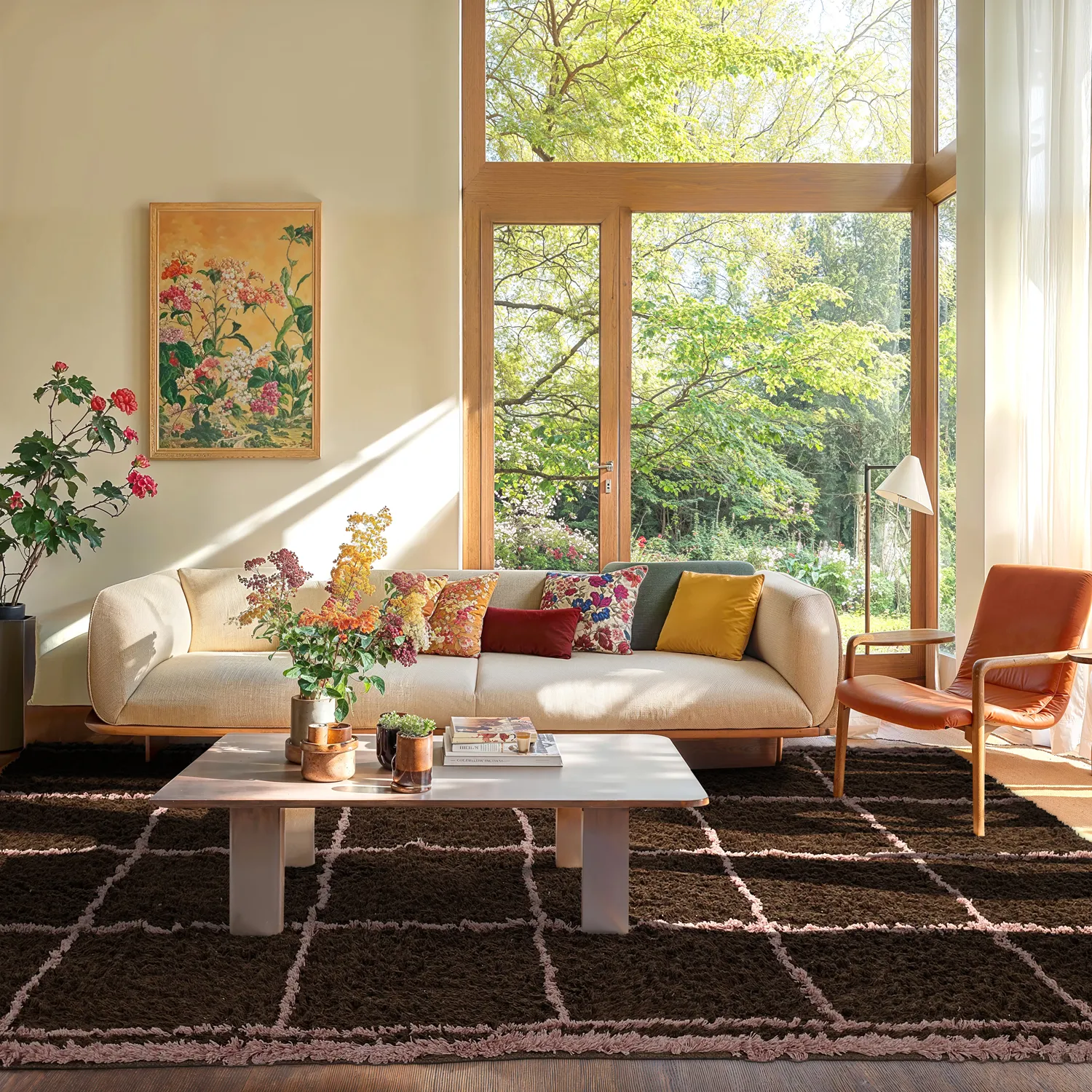 Tapetes felpudos - Lana Natural Cotton Shaggy (marrom)