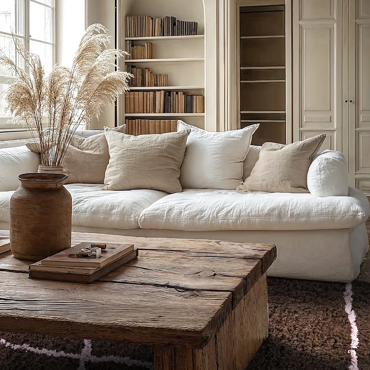 Tapetes felpudos - Lana Natural Cotton Shaggy (marrom)