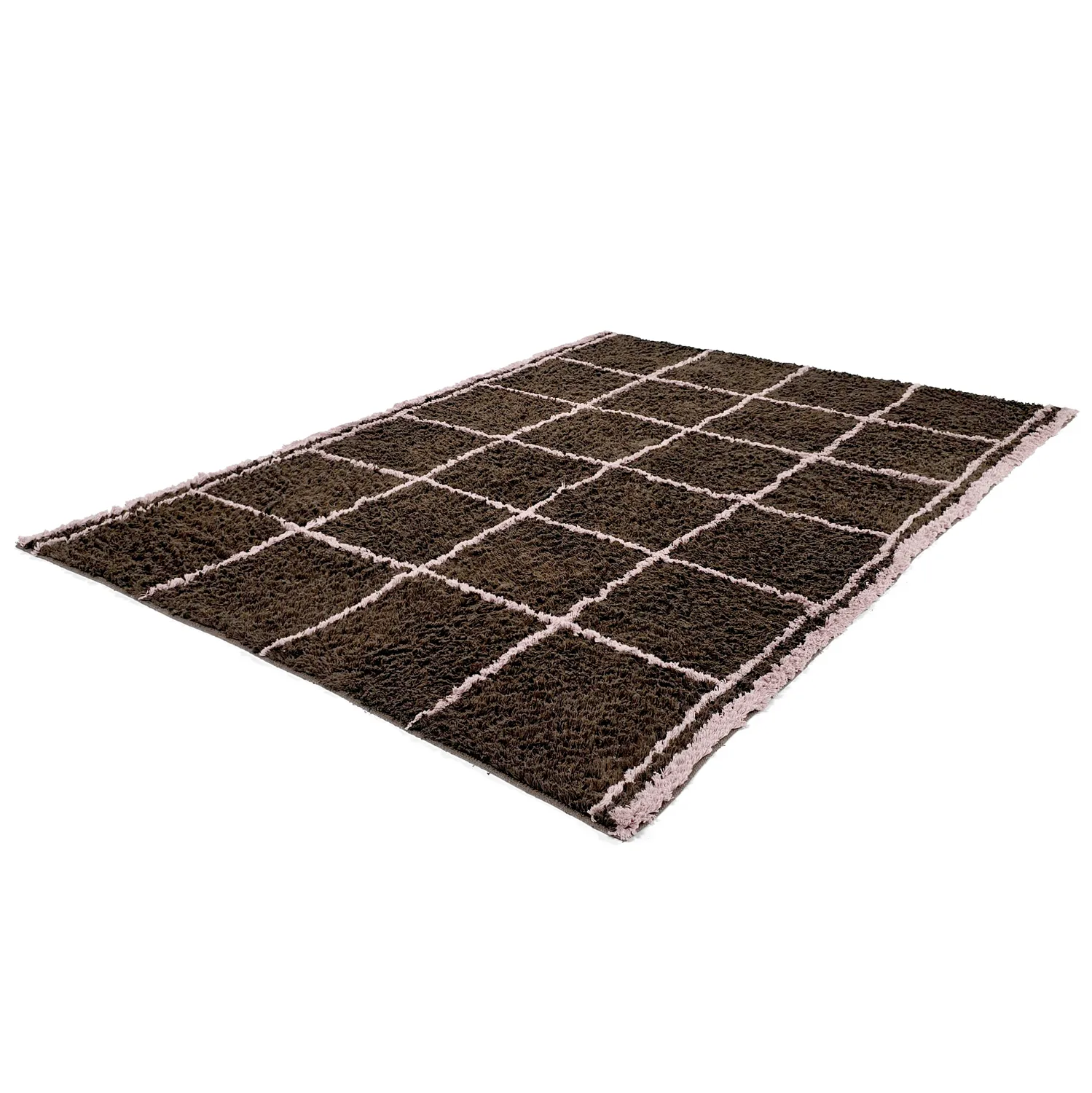 Tapetes felpudos - Lana Natural Cotton Shaggy (marrom)