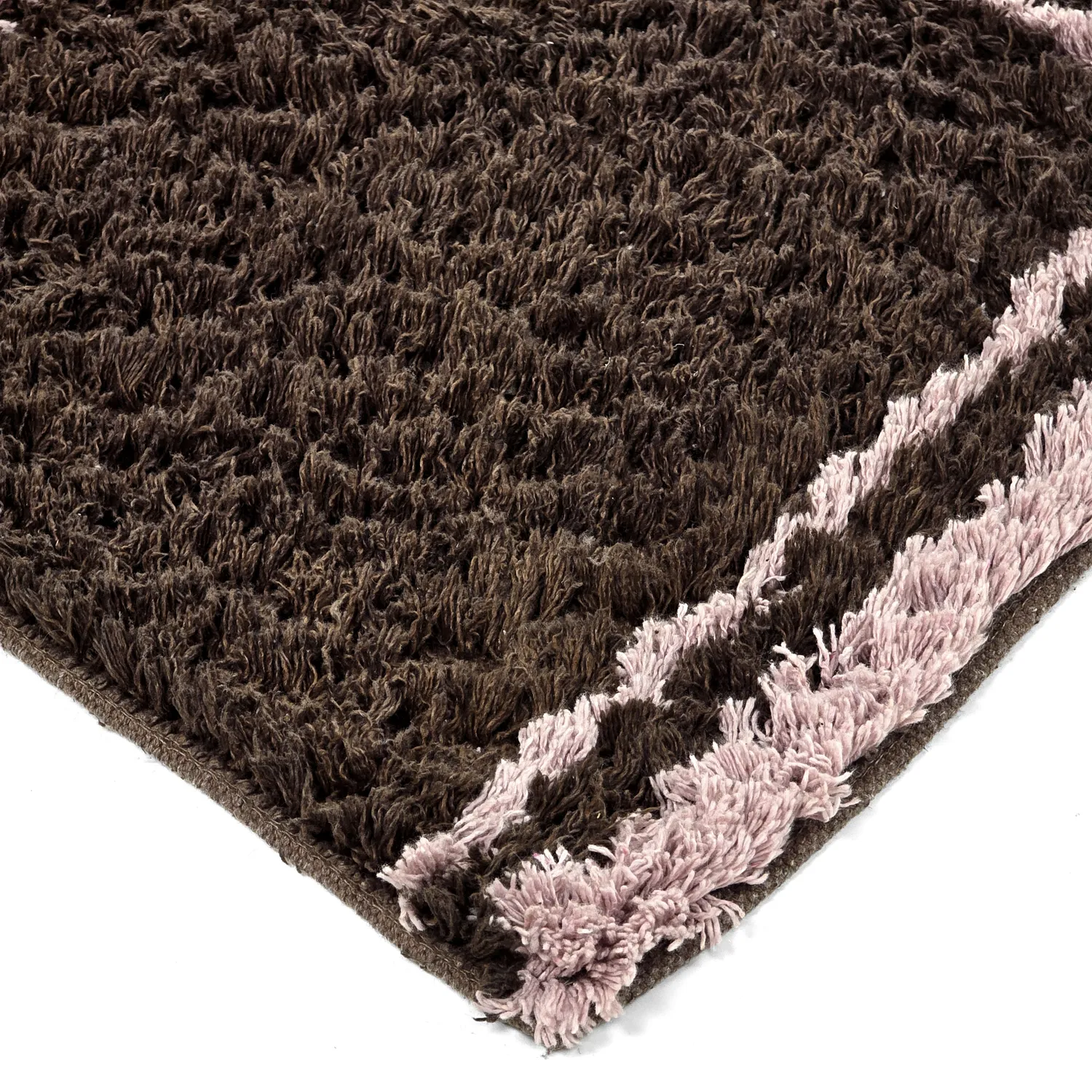 Tapetes felpudos - Lana Natural Cotton Shaggy (marrom)