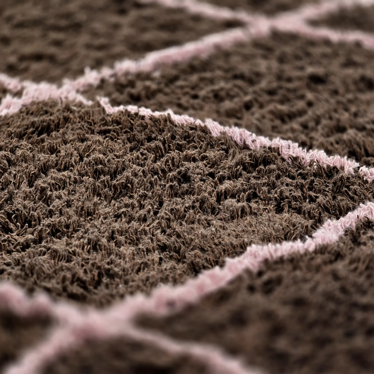 Tapetes felpudos - Lana Natural Cotton Shaggy (marrom)