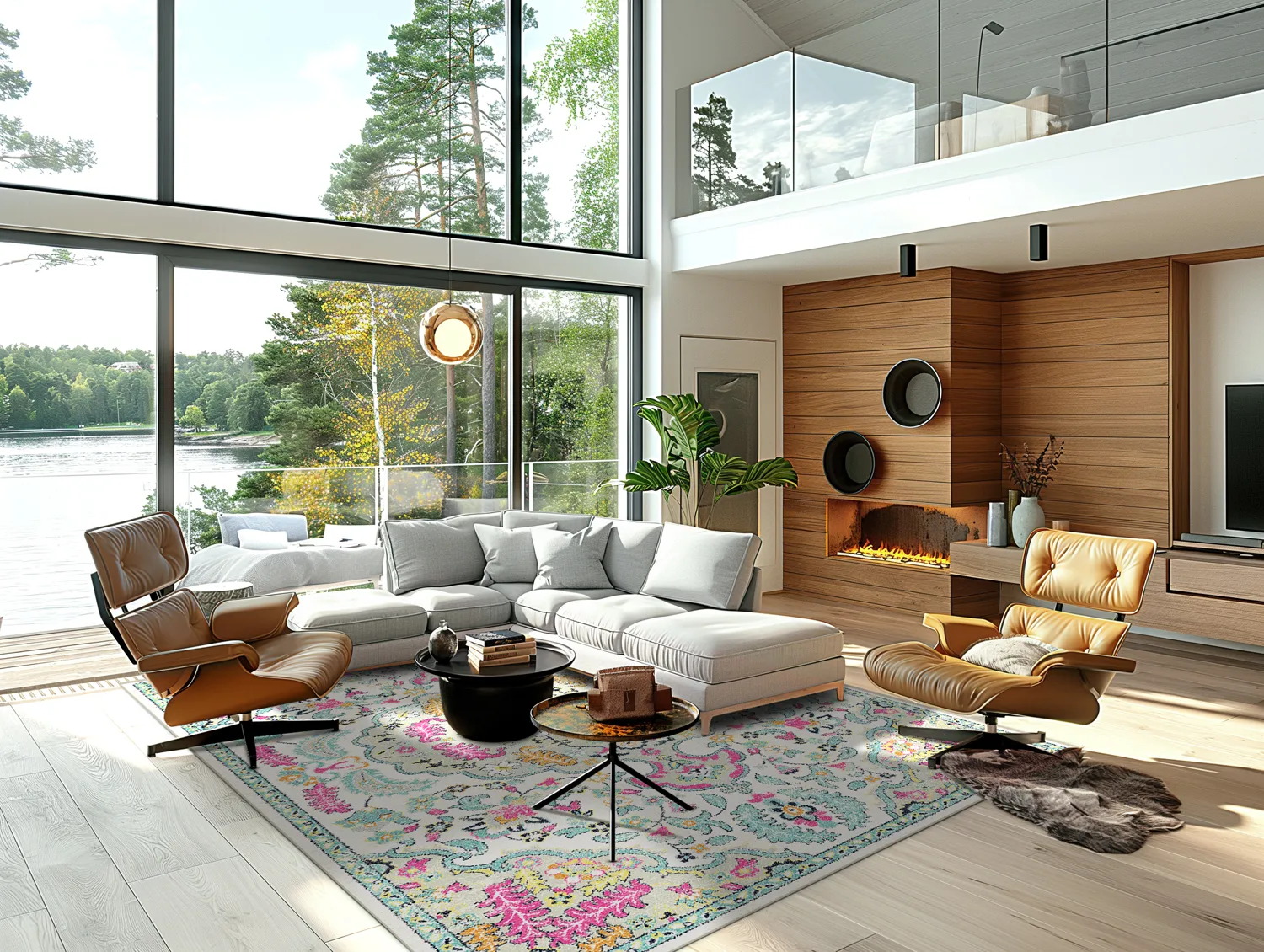 Tapete Wilton - Lastres (multicolorido)