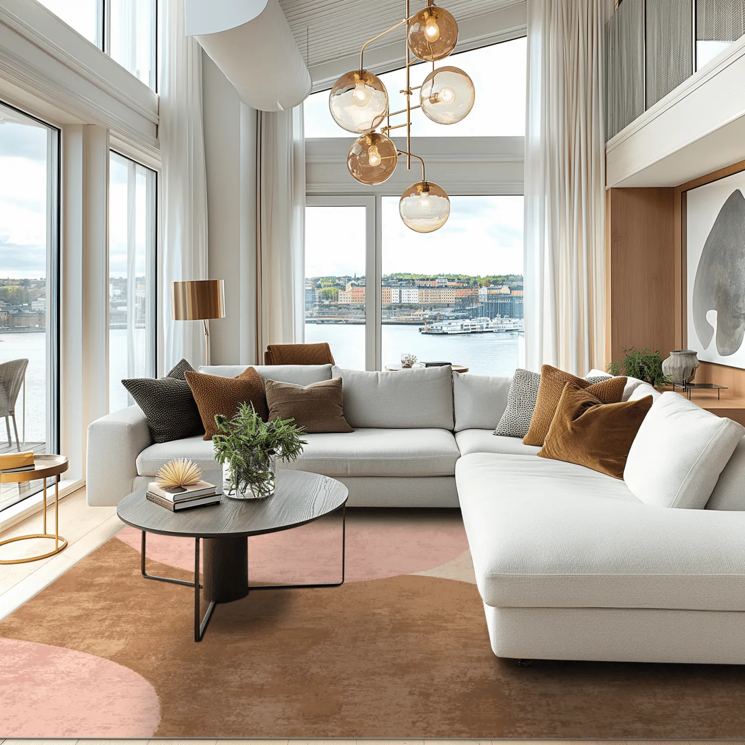 Tapete Wilton - Lazio (bege/rosa)