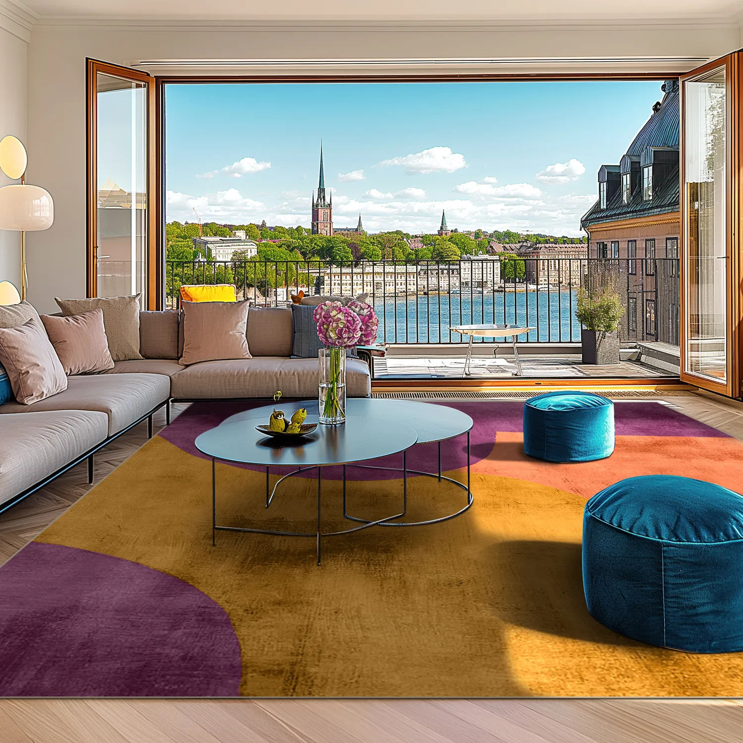 Tapete Wilton - Lazio (roxo)