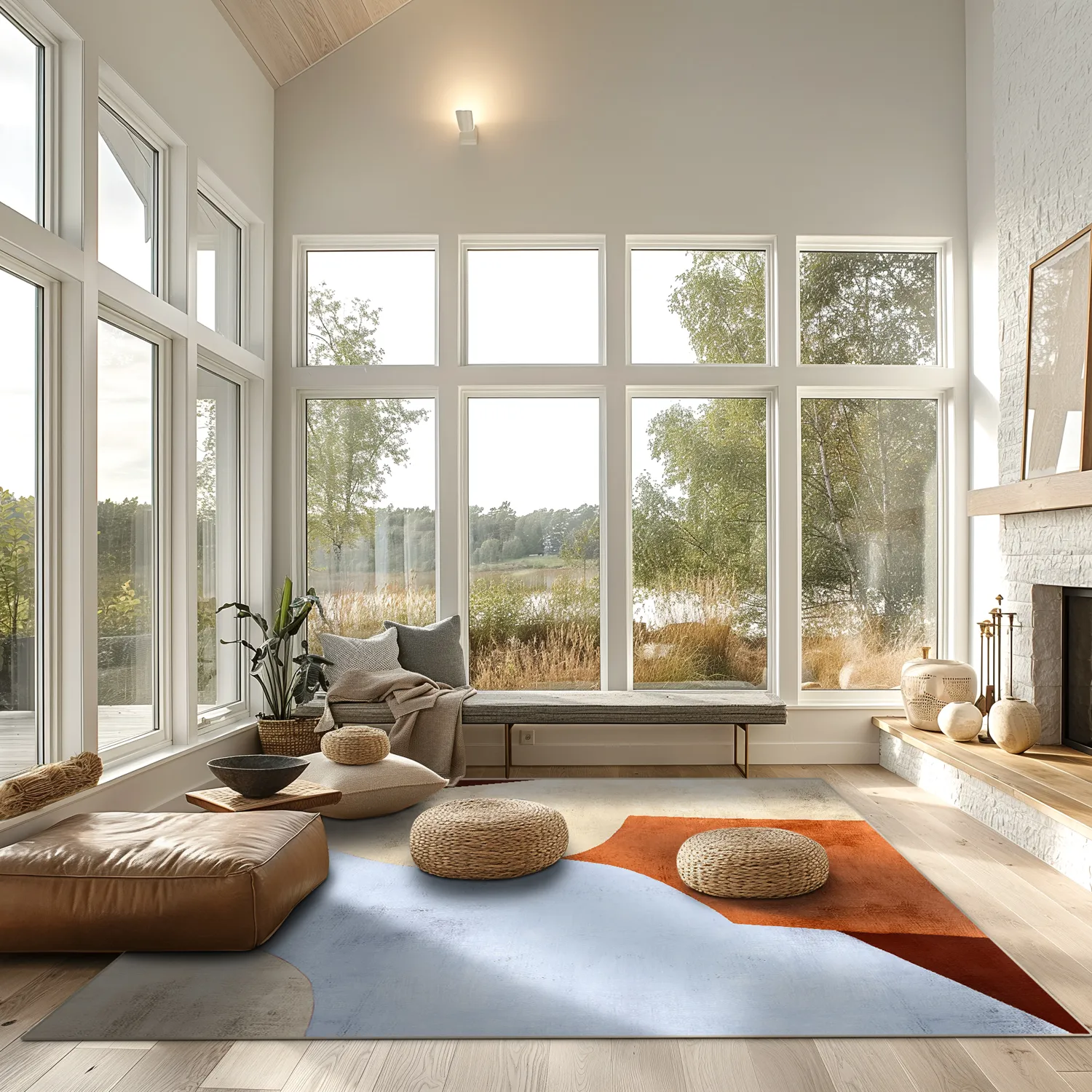 Tapete Wilton - Lazio (azul claro)