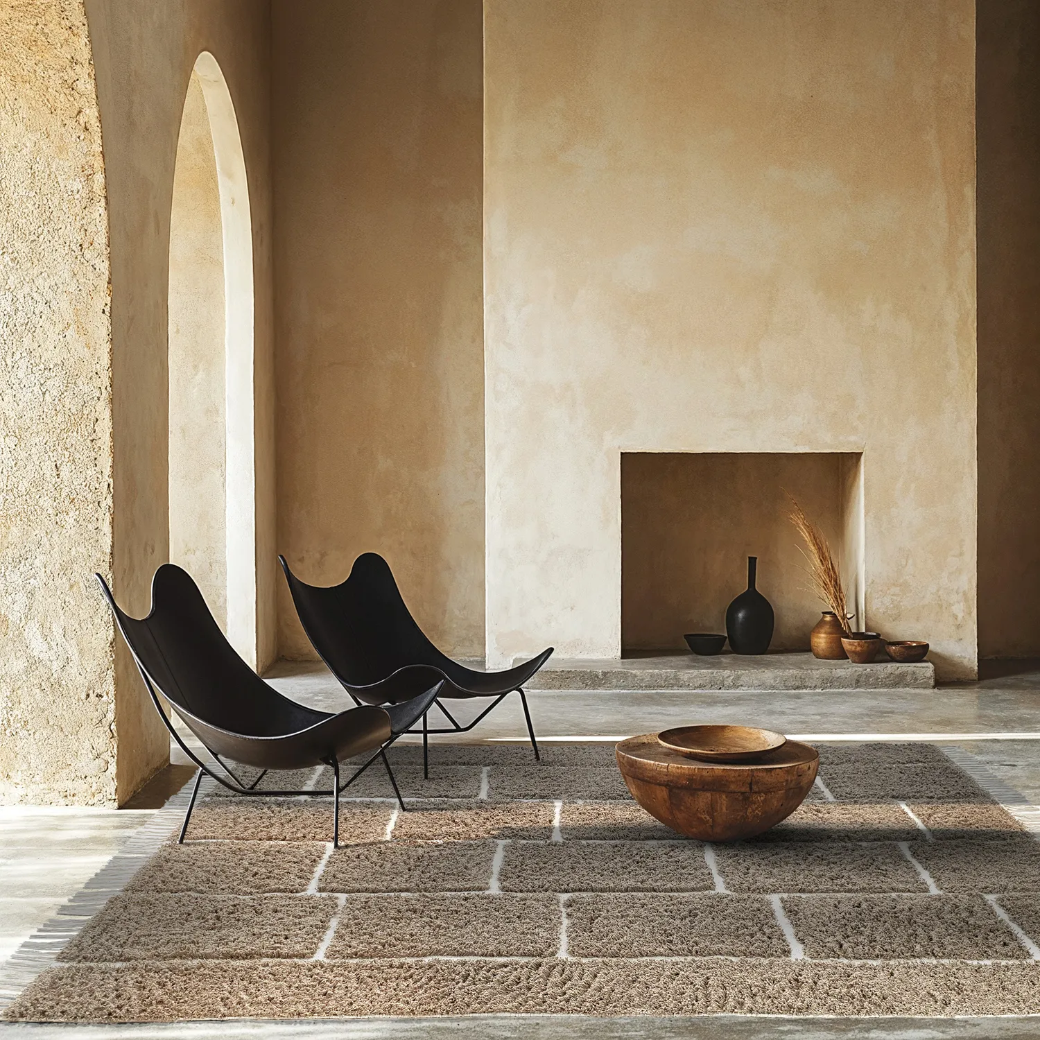 Tapetes felpudos - Lindley Natural Cotton Shaggy (taupe/siva)