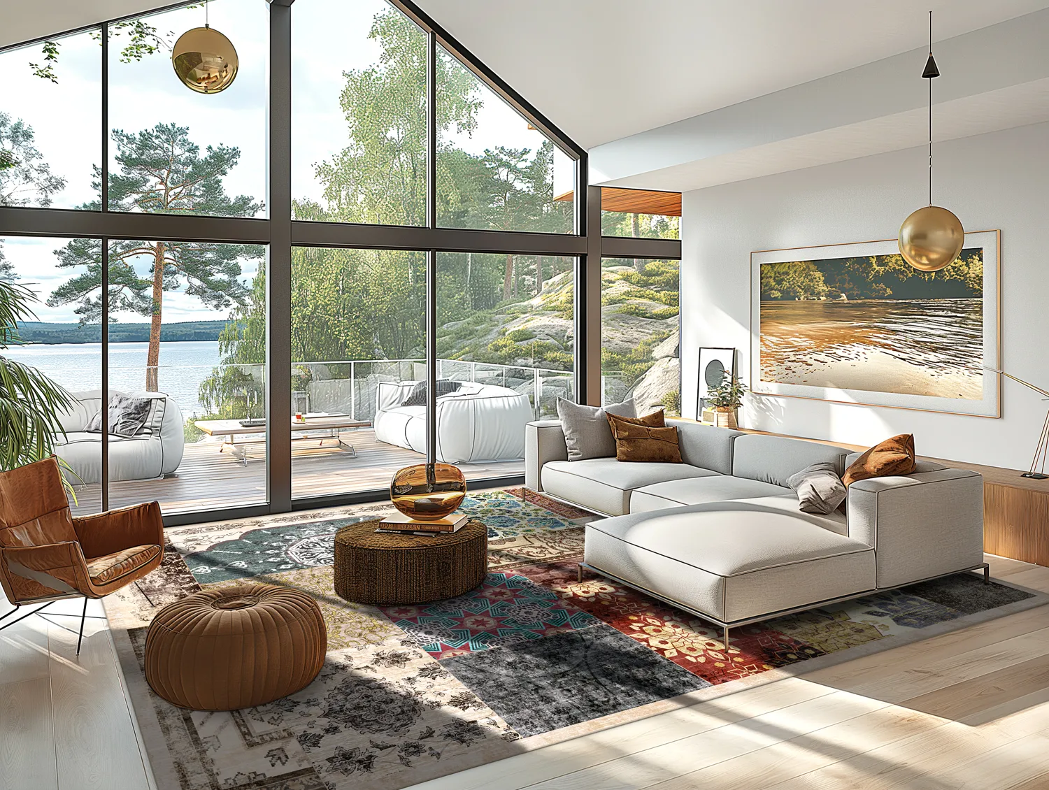 Tapete Wilton - Linosa (multicolorido)