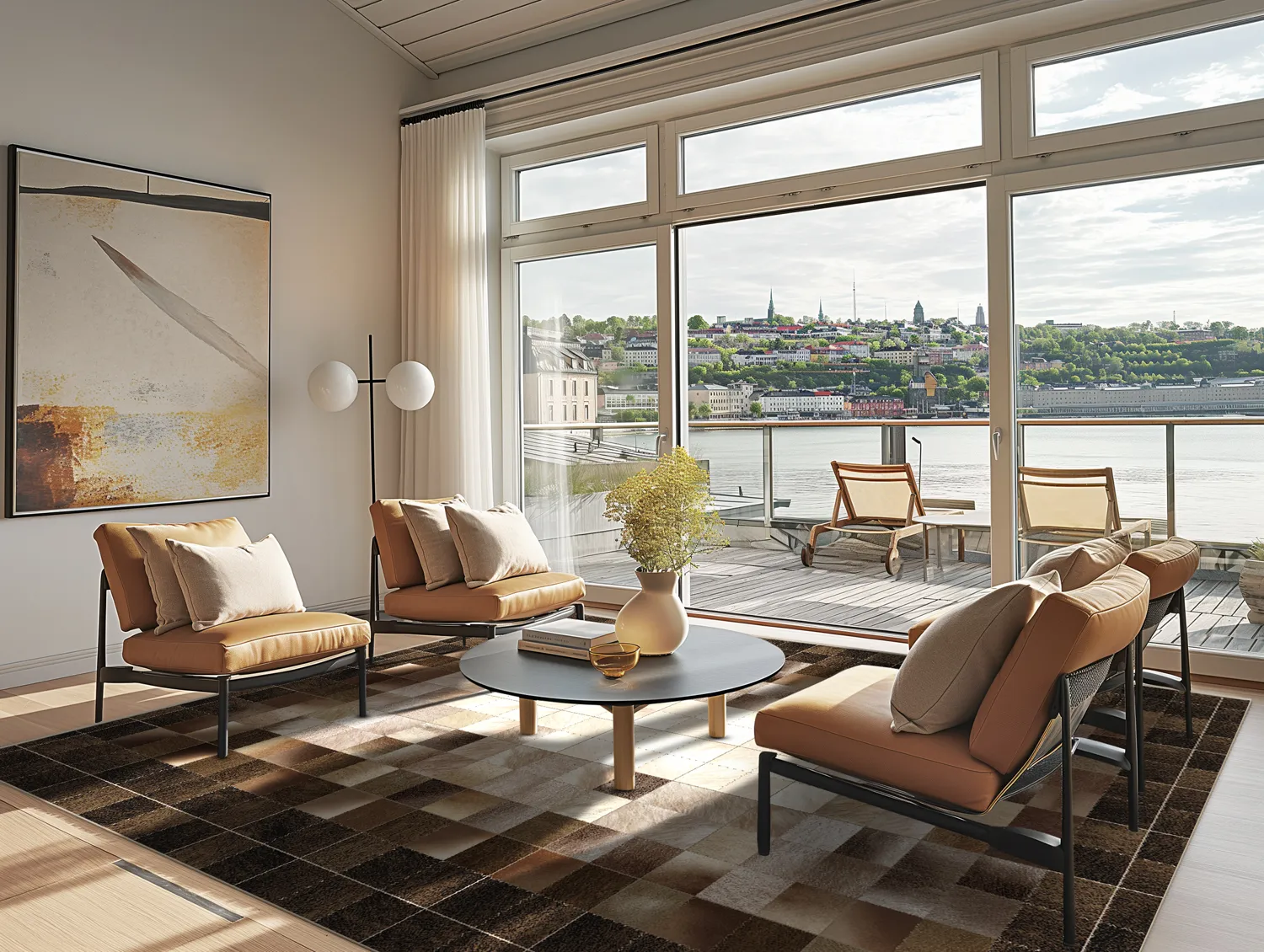 Tapete Wilton - Livada (marrom/multicolorido)