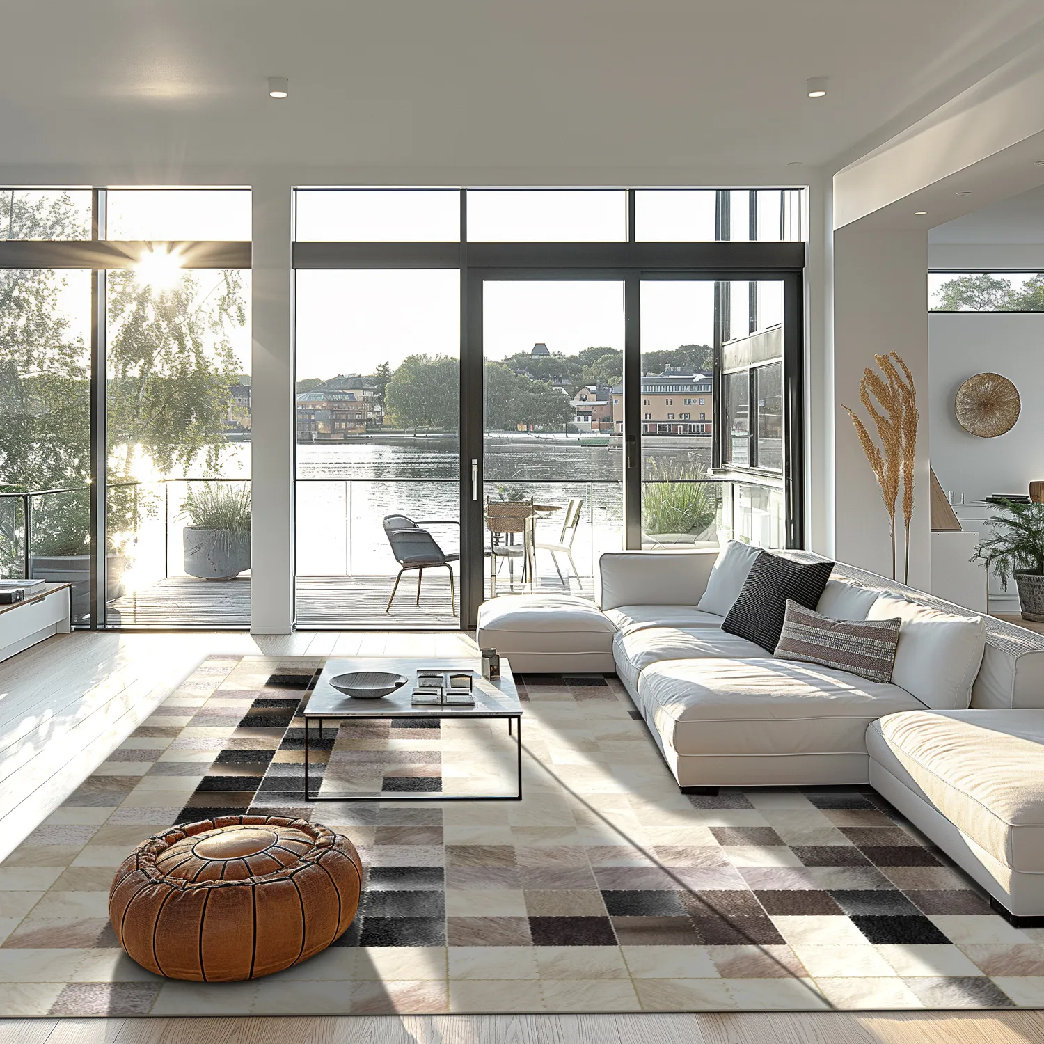 Tapete Wilton - Livada (branco/multicolorido)