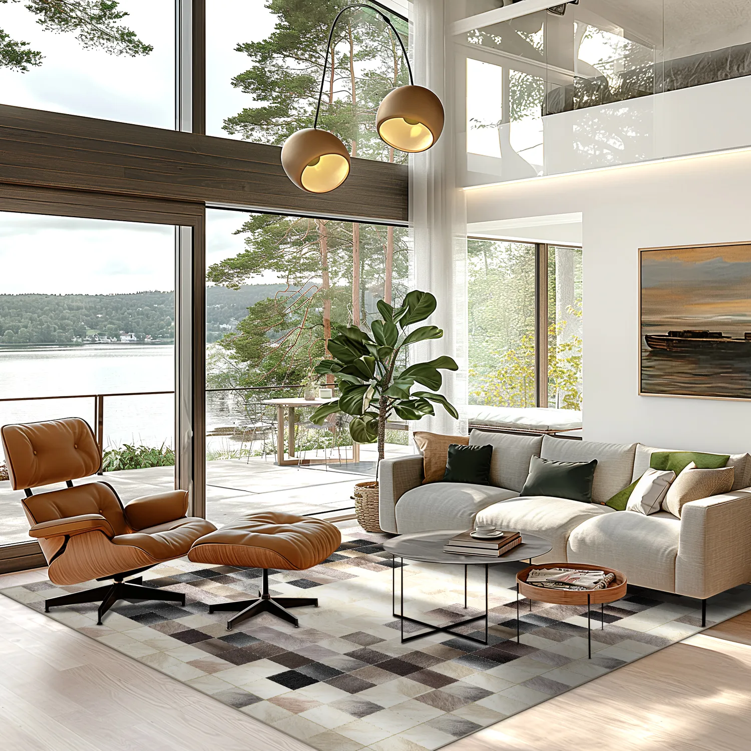 Tapete Wilton - Livada (branco/multicolorido)