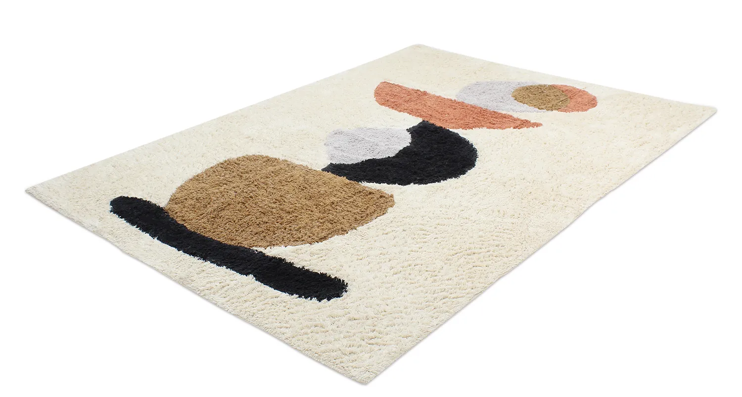 Tapetes felpudos - Mantona Natural Cotton Shaggy (multi)