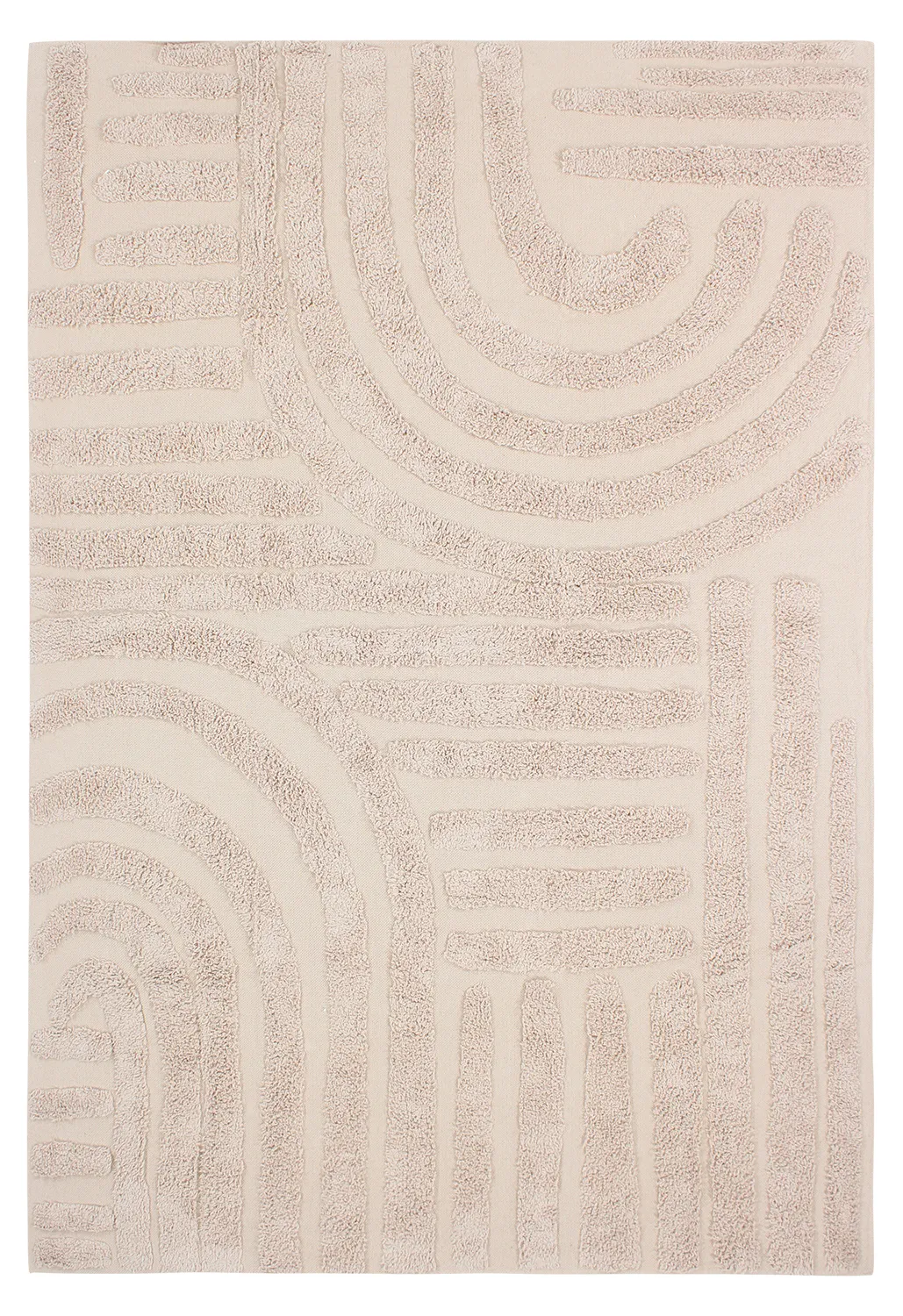 Tapetes felpudos - Margo Natural Cotton Shaggy (bege)