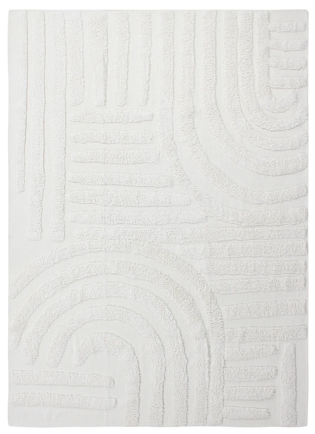 Tapetes felpudos - Margo Natural Cotton Shaggy (offwhite)