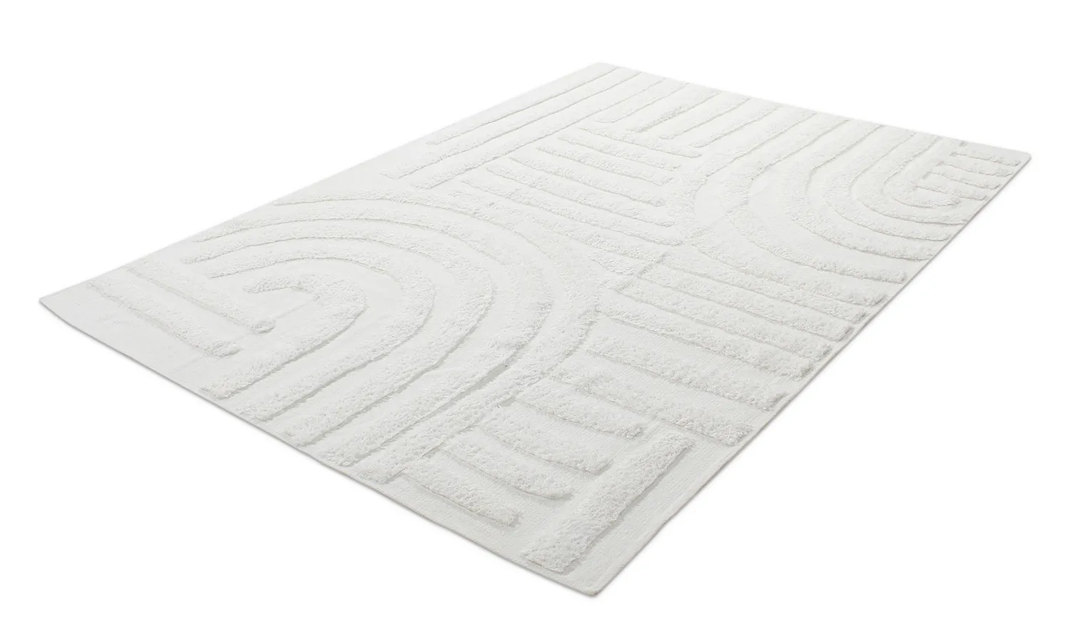 Tapetes felpudos - Margo Natural Cotton Shaggy (offwhite)