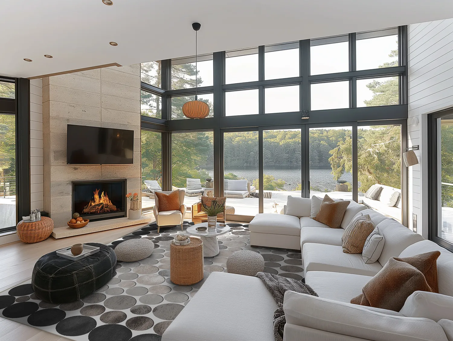 Tapete Wilton - Marineo (cinza)