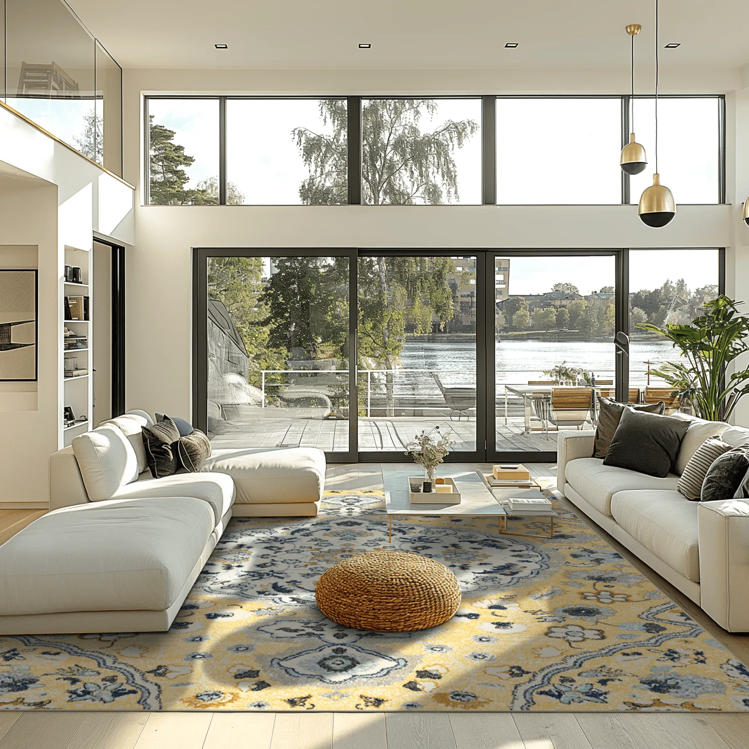 Tapete Wilton - Mojácar (amarelo)