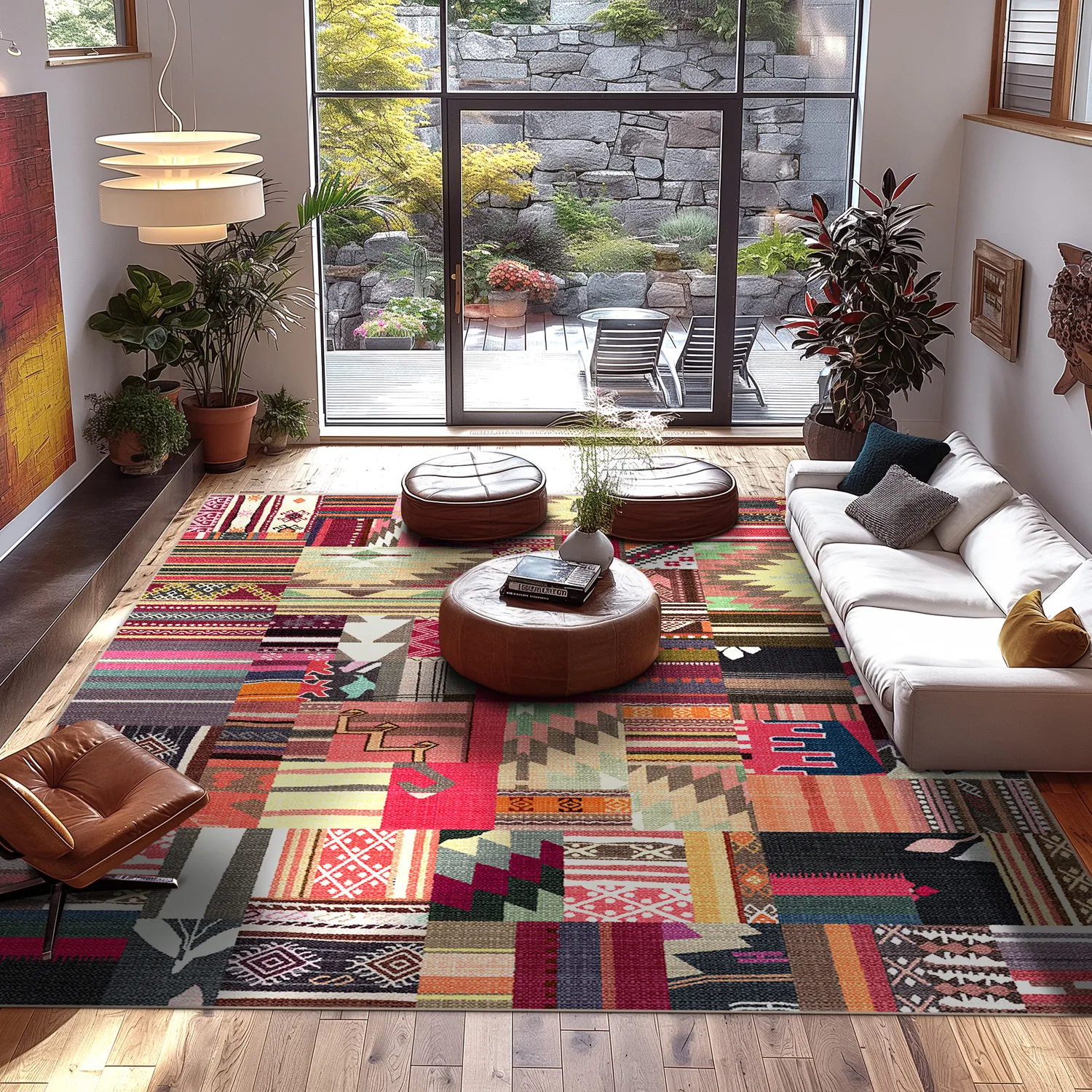 Tapete Wilton - Netanya (multicolorido)