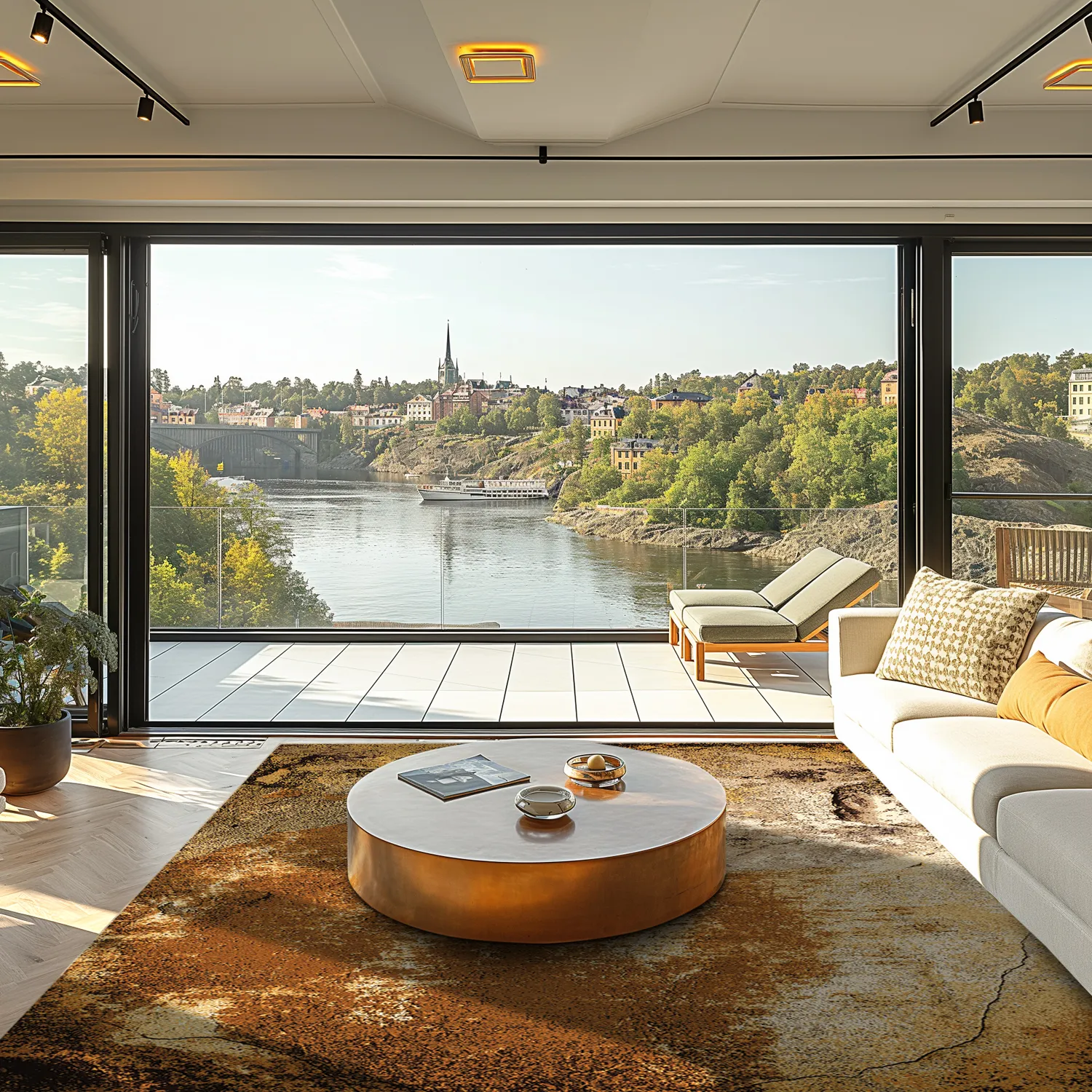 Tapete Wilton - Olivera (marrom)