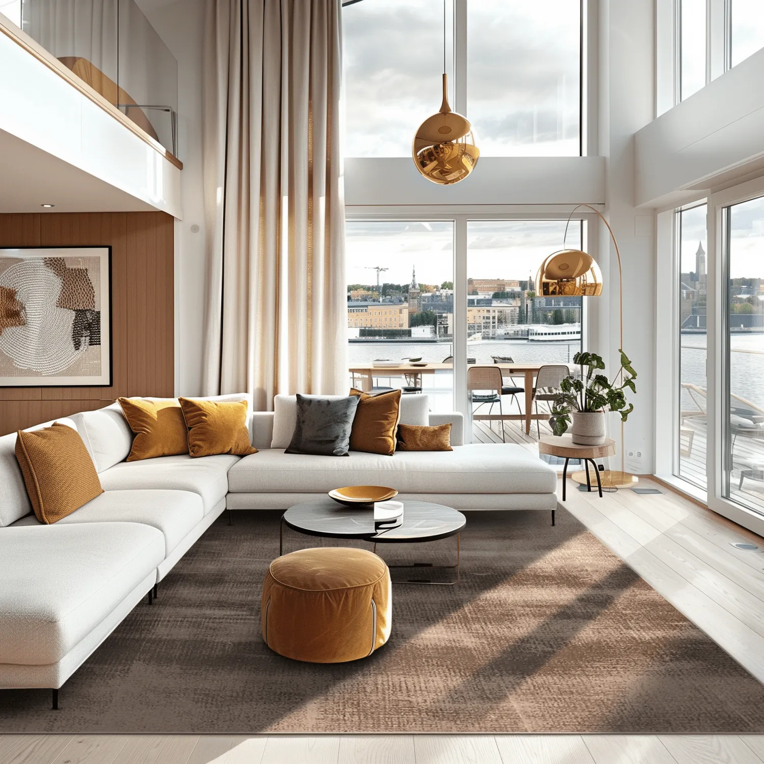 Tapete Wilton - Olmedo (cinza/bege)