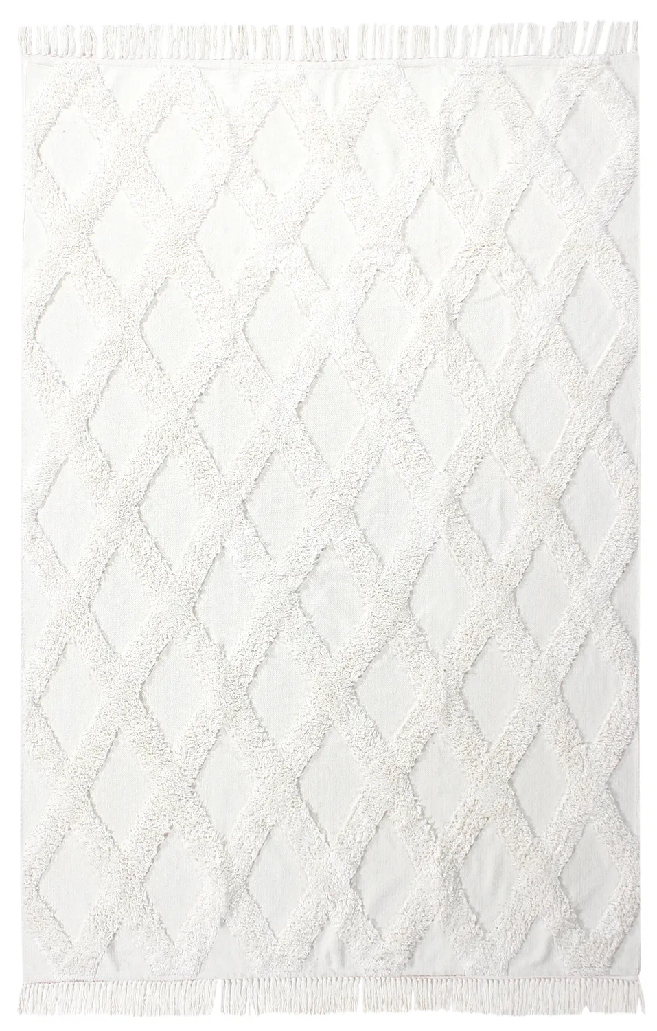 Tapetes felpudos - Pamplona Natural Cotton Shaggy (offwhite)